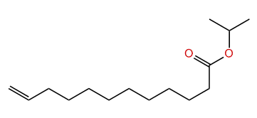 Isopropyl 11-dodecenoate